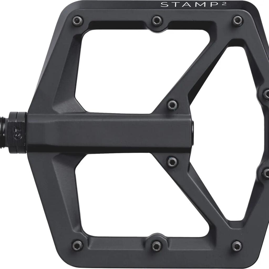 Pedal Stamp 2 large black alu