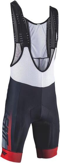 Cuissard à bretelles VTT Endurance 6.0 léger et élastique Rouge pour Homme