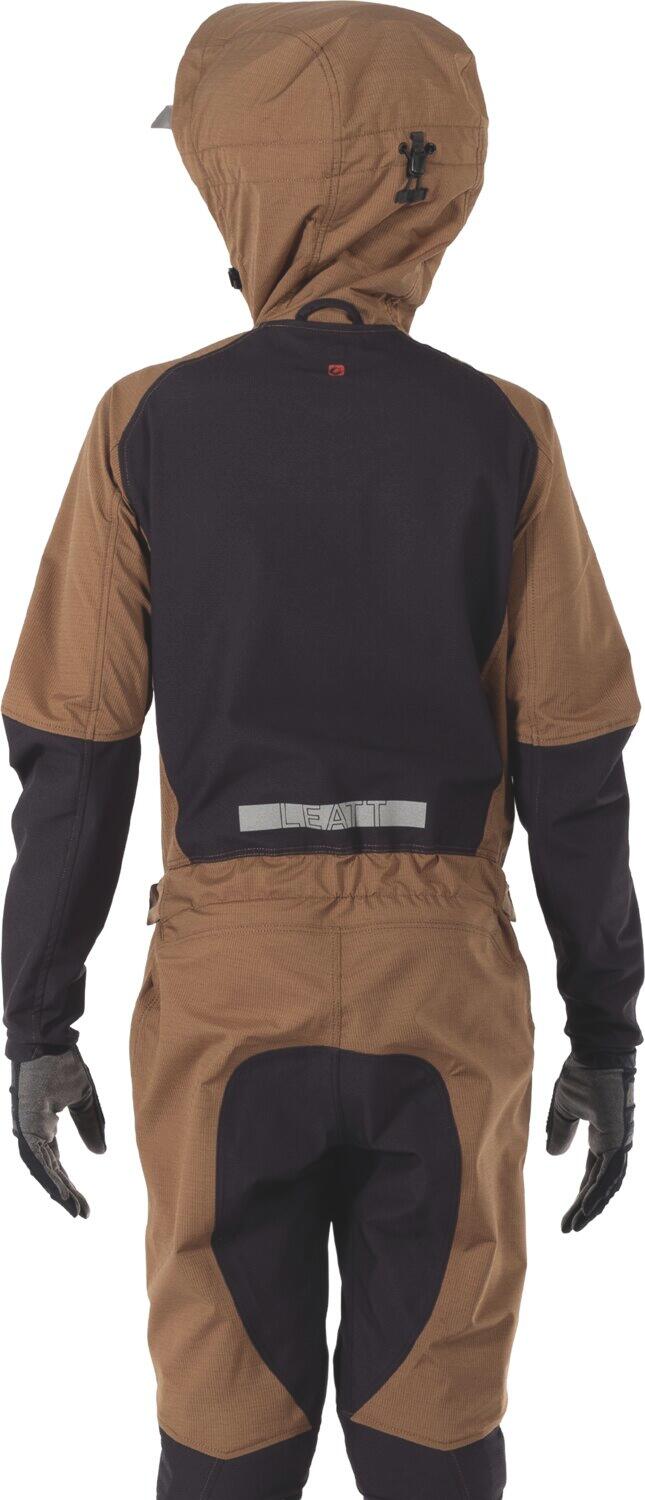 Combinaison VTT Mono Suit HydraDri 2.0 imperméable et respirante Marron Enfant 4/7