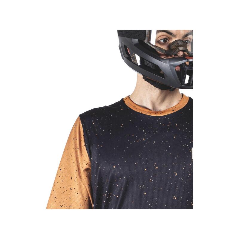Tricou de ciclism bărbați Leatt MTB Enduro 3.0 rust