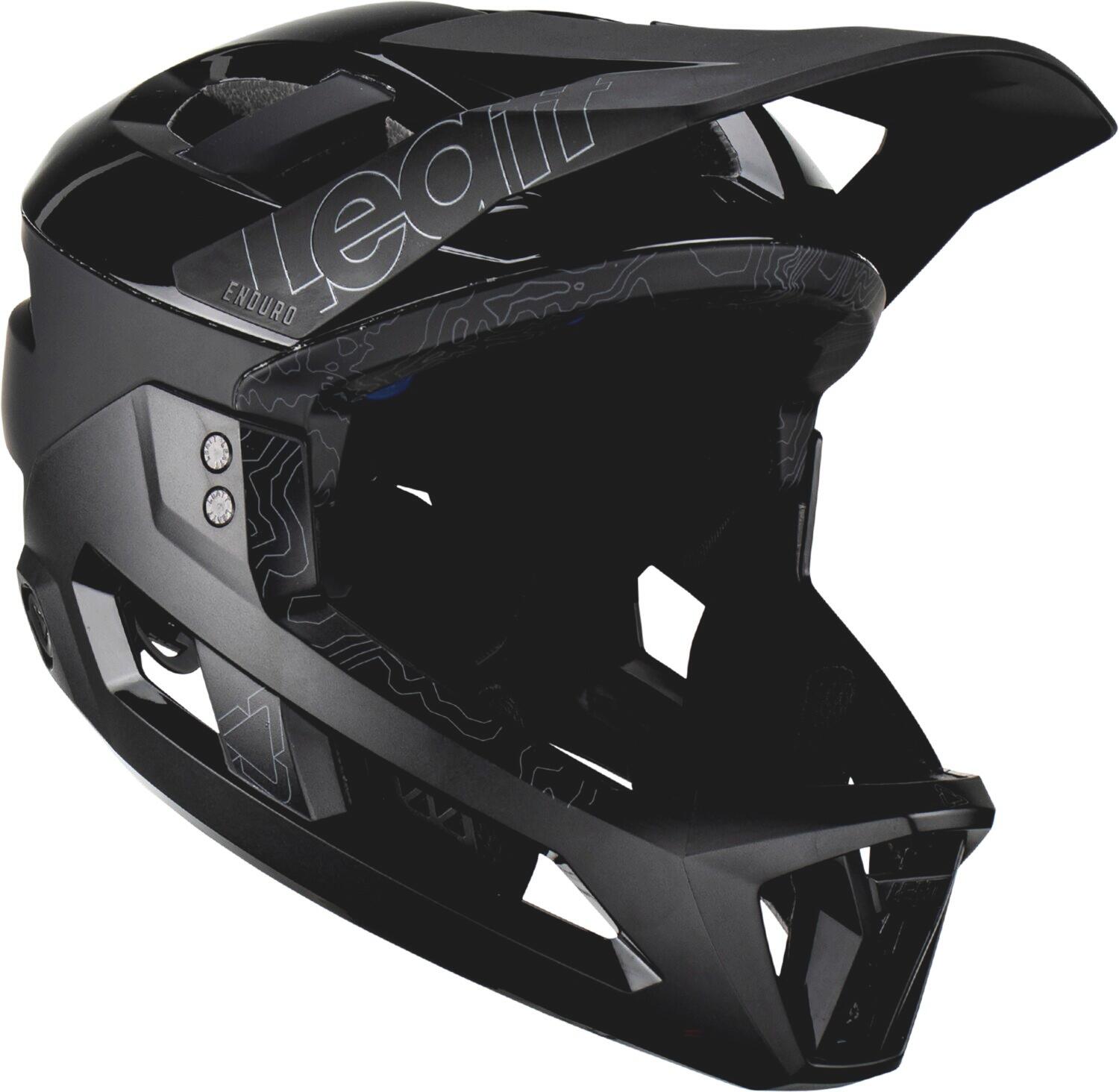 Casque avec Mentonnière Amovible Leatt Enduro 3.0 Noir 2/7