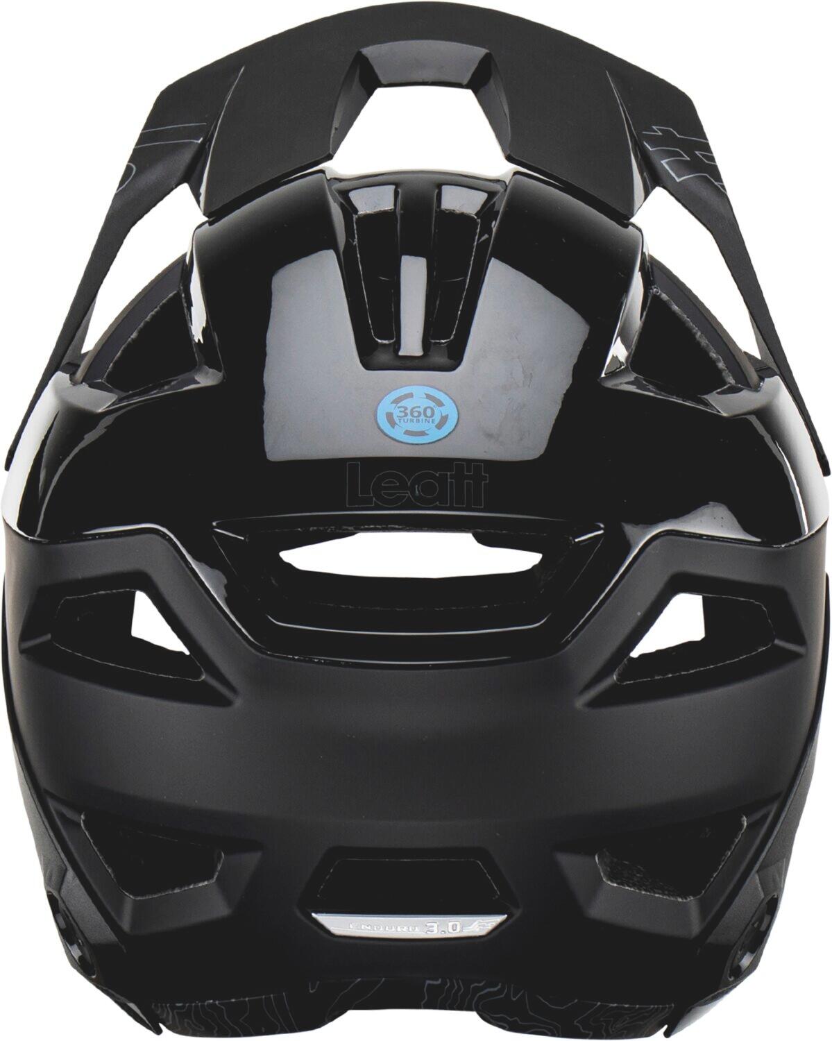 Casque avec Mentonnière Amovible Leatt Enduro 3.0 Noir 5/7