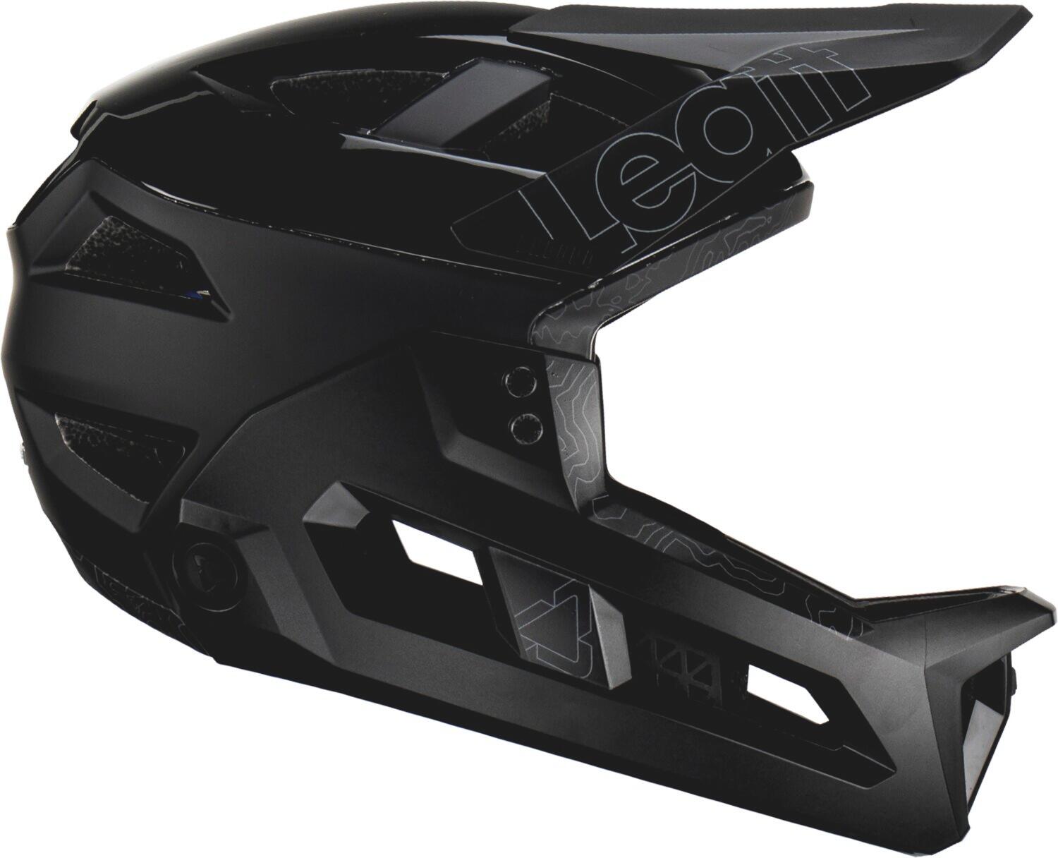 Casque avec Mentonnière Amovible Leatt Enduro 3.0 Noir 4/7