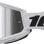 Strata 2 Goggle White - Mirror Silver Lens