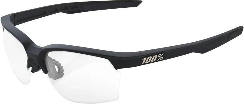 Occhiali Sportcoupe Soft Tact Black-Smoke Lens + Clear Lens Included 5/5