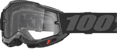 Accuri 2 Enduro Occhiali MTB neri - lente trasparente