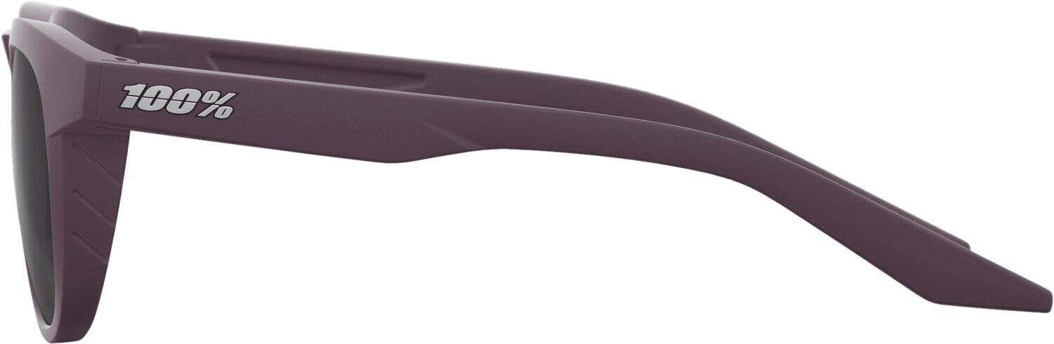 Lunettes Slent Soft Tact Deep Purple - Black Mirror Lens 3/3