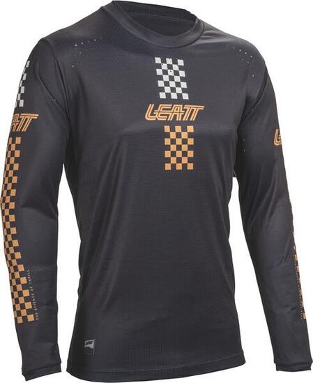 Chemise élastique à manches longues MTB Enduro 4.0 Noir Homme