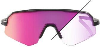 Glasses Slendale SL - Gloss Black - Purple Mirror Photochromic Lens 2/5