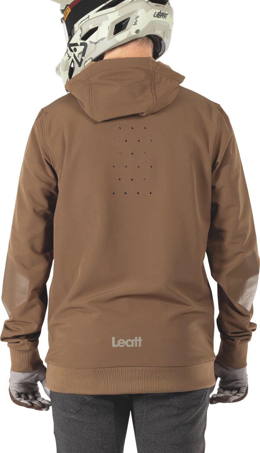 Sweat VTT Gravity 3.0 avec protection supplémentaire sur les coudes Marron Homme 5/7