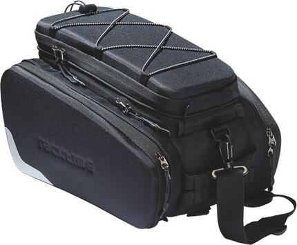 Racktime System Fahrradtasche Odin schwarz, inkl. Snapit Adapter