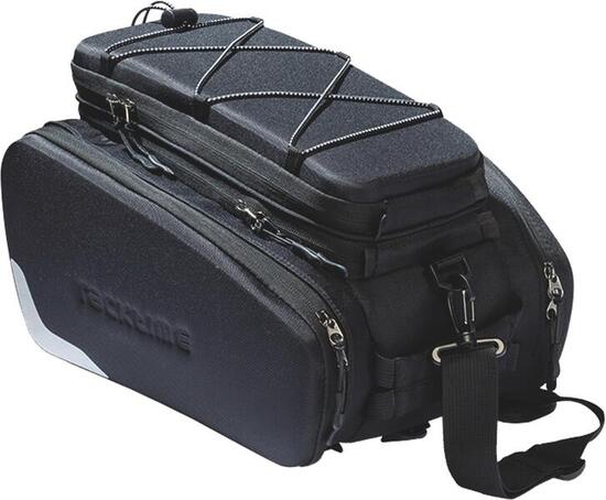 Racktime System Fahrradtasche Odin schwarz, inkl. Snapit Adapter