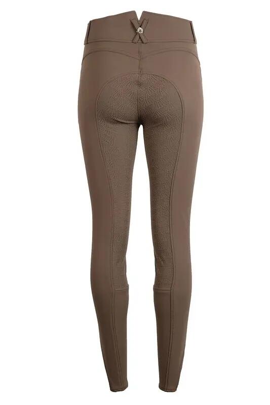 Pantaloni da equitazione full grip da donna Montar Essential Megan Vol 2 3/5
