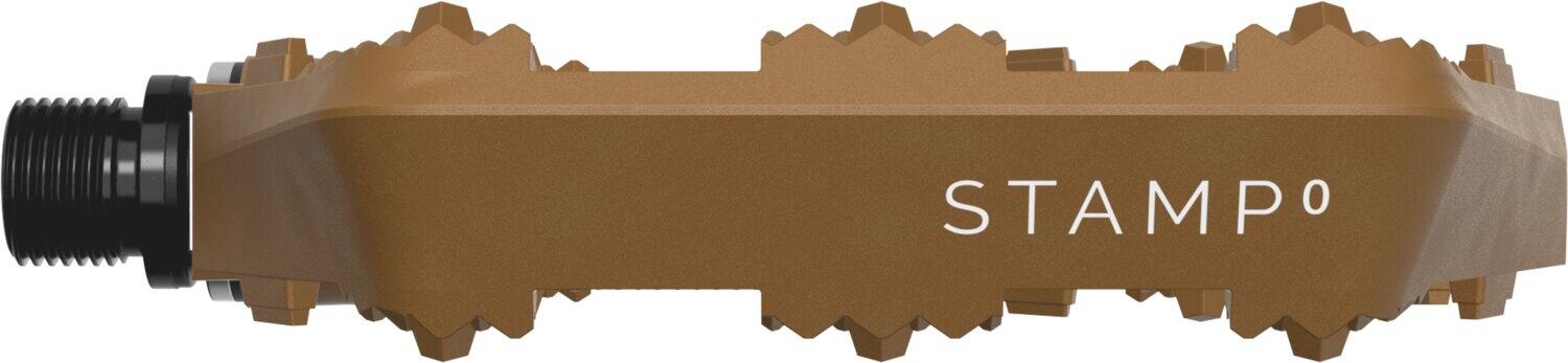 Pedal Stamp 0 large marrone 3/4