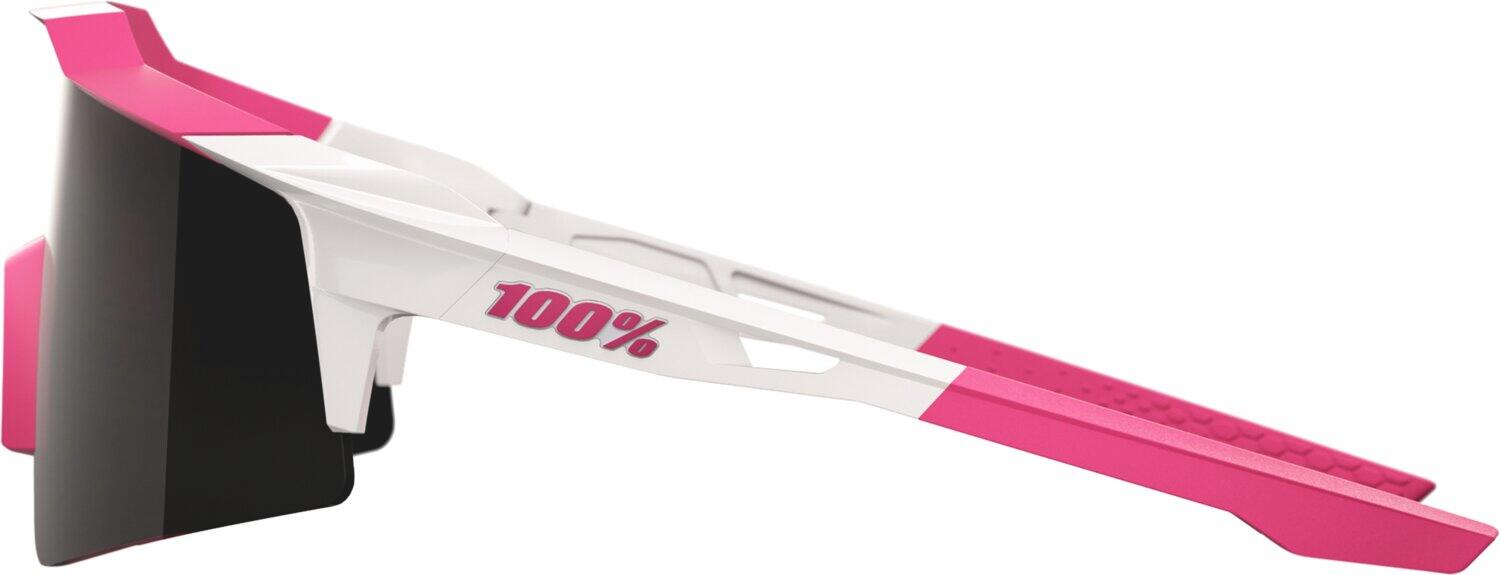 Lunettes Speedcraft SL- Puddy Pink White - Smoke Lens 3/4