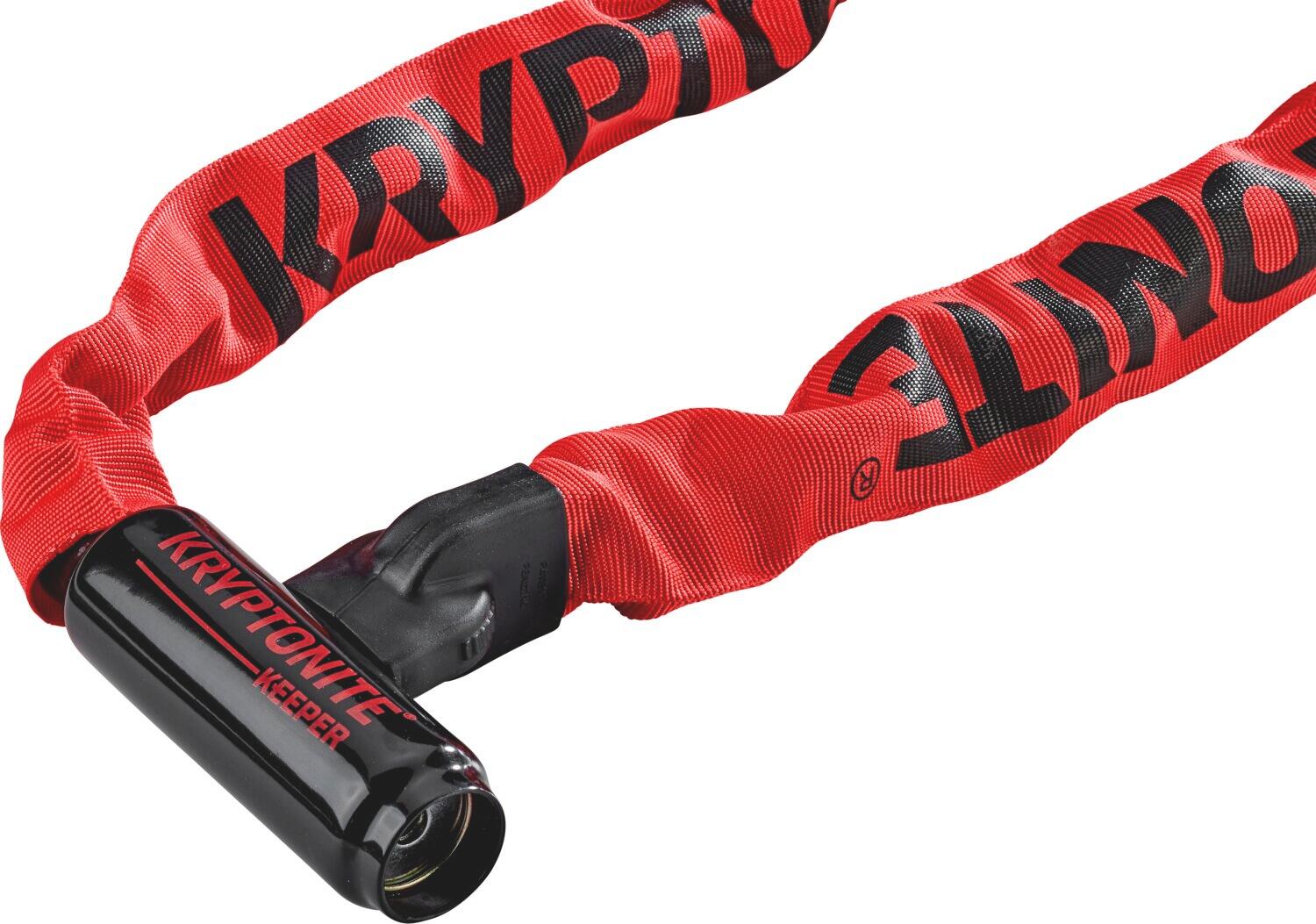KRYPTONITE Chaine KEEPER 785 Longueur 85cm Rouge 2/4