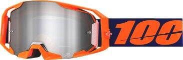Masque 100% ARmatic Neon Orange/Verre Mirror Silver Flash
