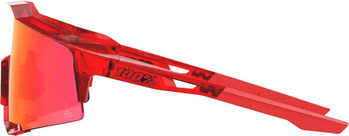 Glasses Speedcraft Gloss Translucent Red/HiPER Red Mirror Lens 3/3