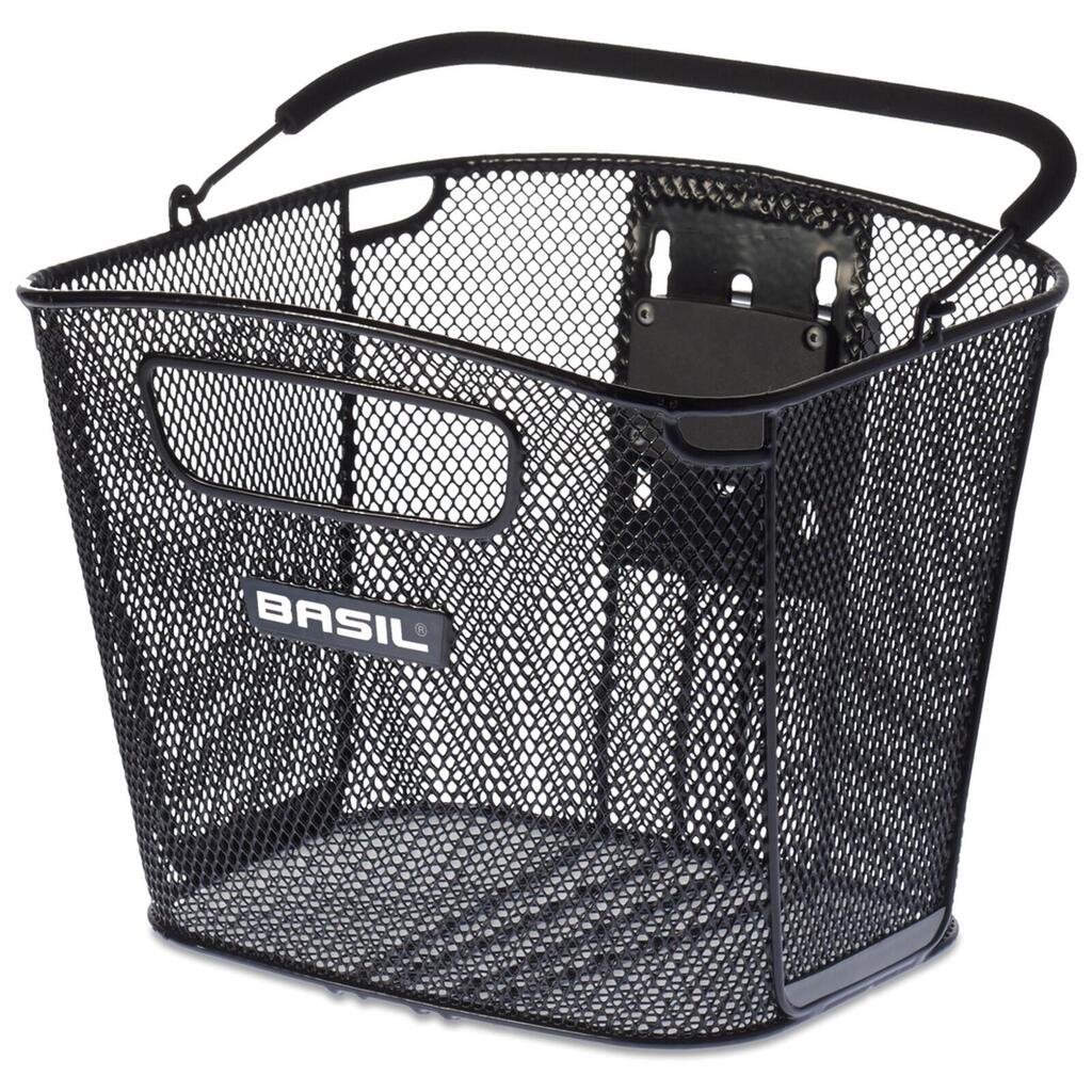 Bold front KF front basket, black