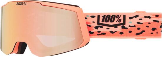 SNOWCRAFT S HiPER Goggle Safari - Mirror Peach Lens
