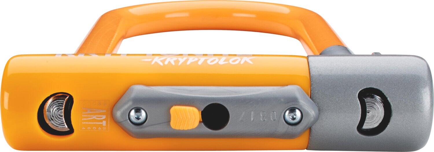 Kryptonite U-lock Kryptolok Mini-7 Color Series Orange 3/7