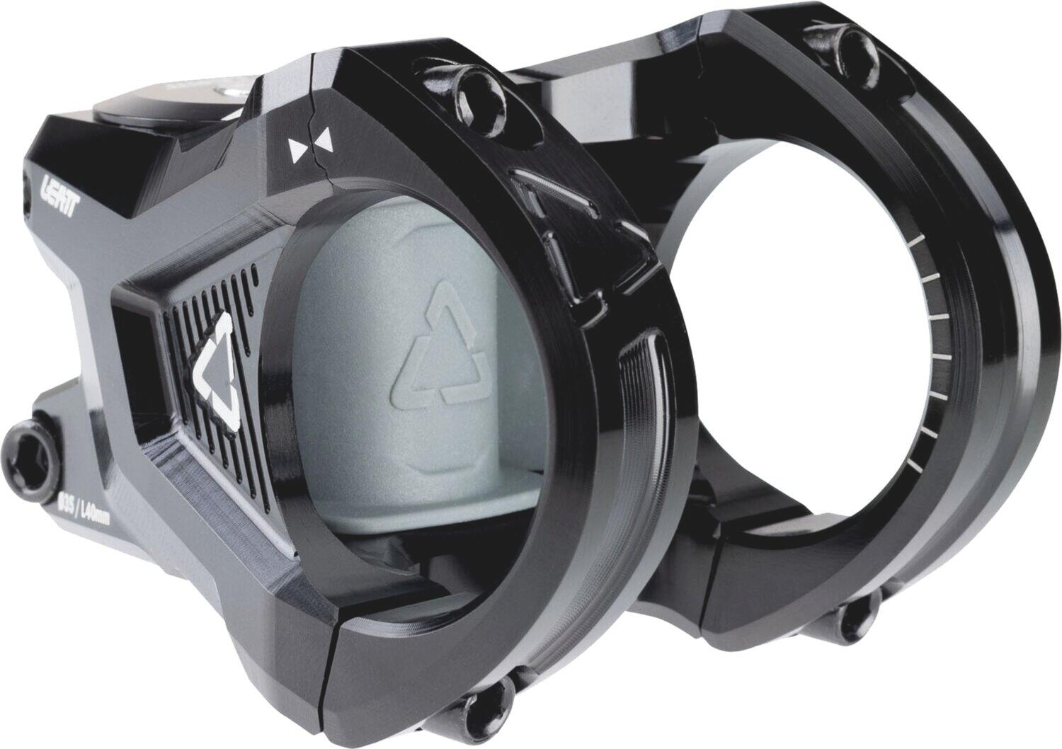 Potence Leatt Gravity 6.0 40mm noire aluminium 7075 CNC 2/7