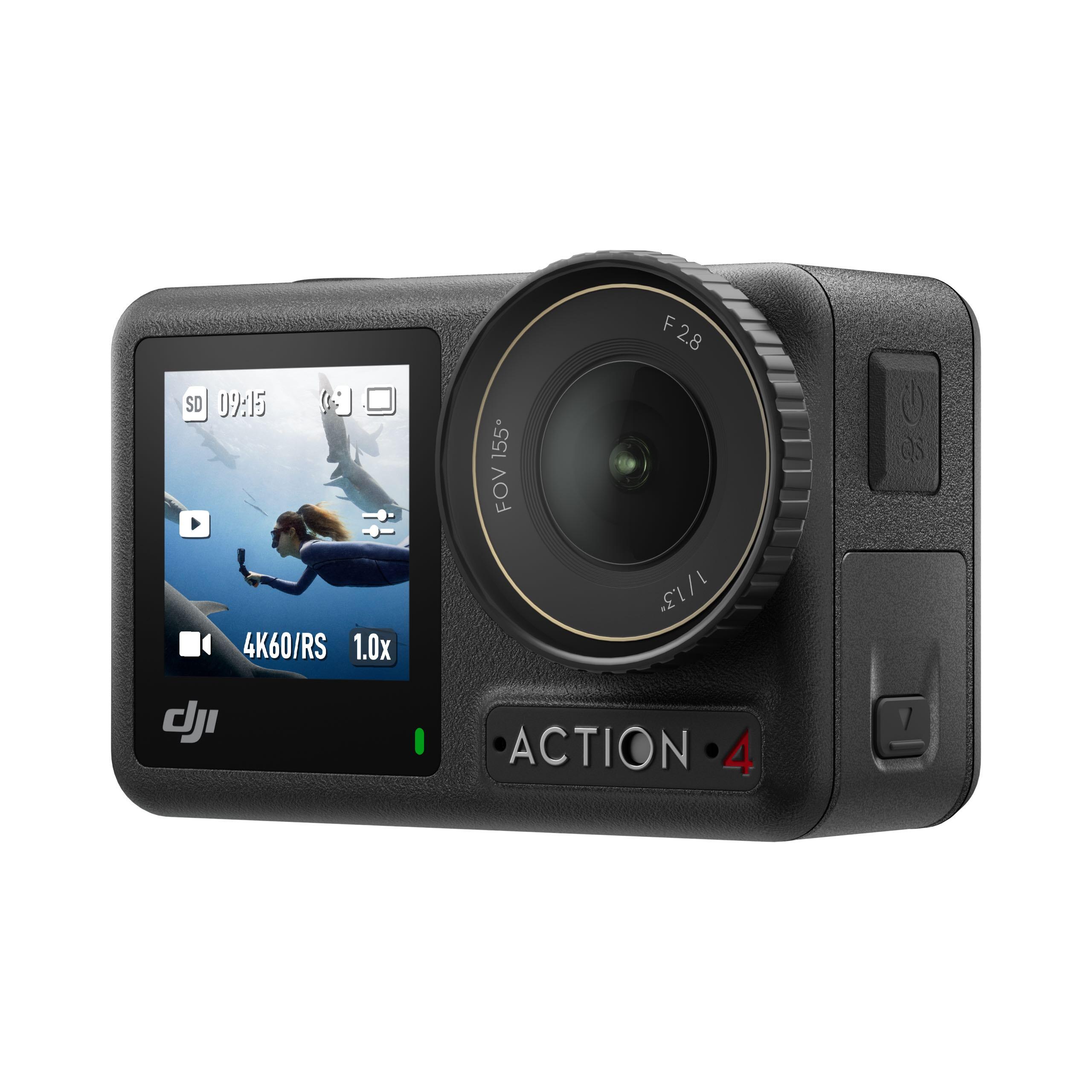 Actiecamera DJI Osmo Action 4 4K Ultra HD waterdicht zwart 4/7