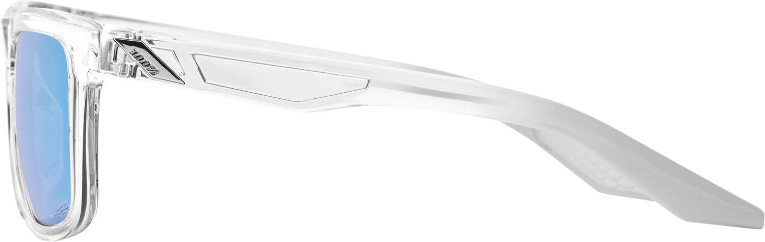 Brille Blake Polished Crystal Haze-HiPER Blue Multilayer Mirror Lens 3/3