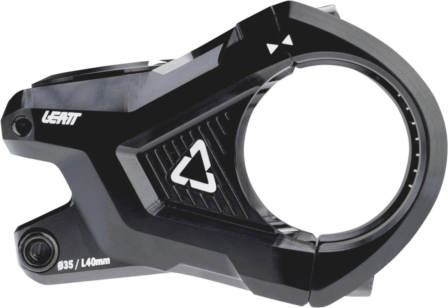 Potence Leatt Gravity 6.0 40mm noire aluminium 7075 CNC 5/7
