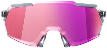 Lunettes Korbin - Polished Translucent Grey - Purple Multilayer Mirror Lens 2/4