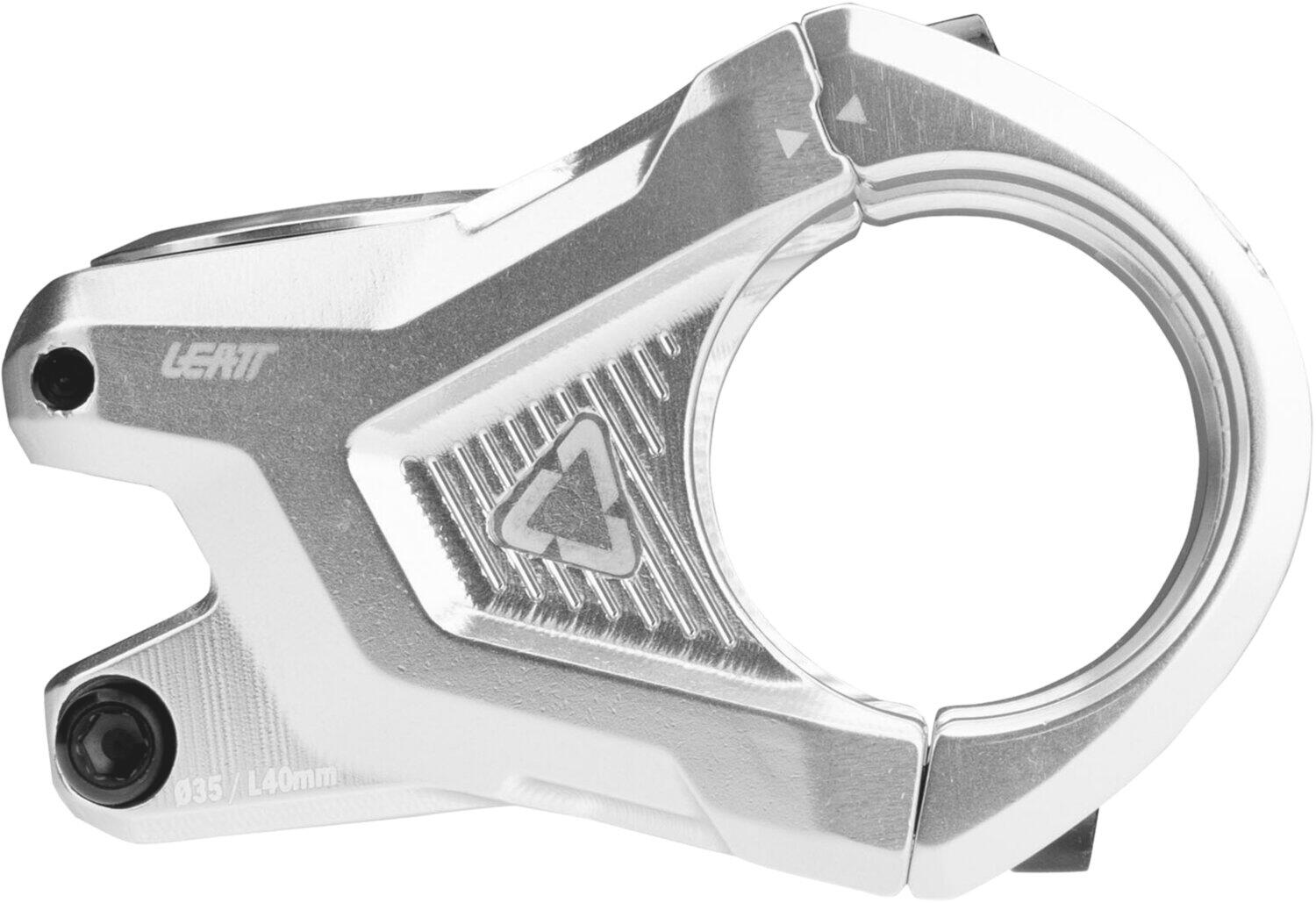 Potence Leatt Gravity 6.0 40mm Silver aluminium 7075 CNC 4/6