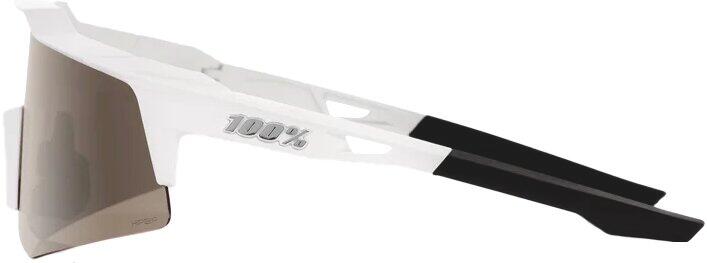 Glasses Speedcraft XS Matte White-HiPER Silver Mirror Lens 3/4