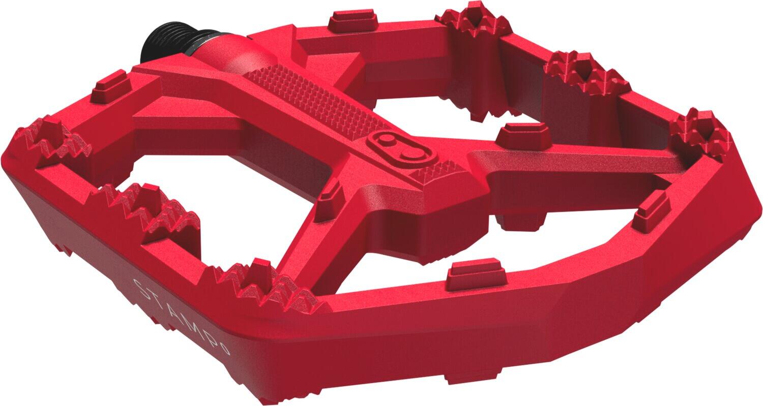 Pedal Stamp 0 large red 2/4