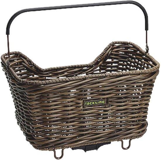 Racktime System Korb Baskit Willow 2.0 43x31x24,5cm, braun, 20ltr, Snapit 2.0