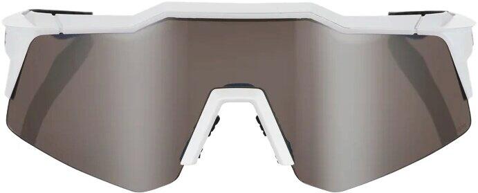 Glasses Speedcraft XS Matte White-HiPER Silver Mirror Lens 2/4