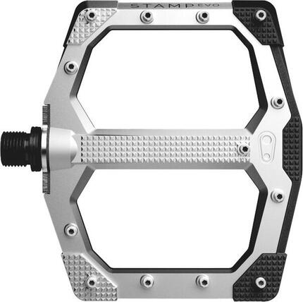 Set platte pedalen Crankbrothers Stamp Evo - Small Zilver