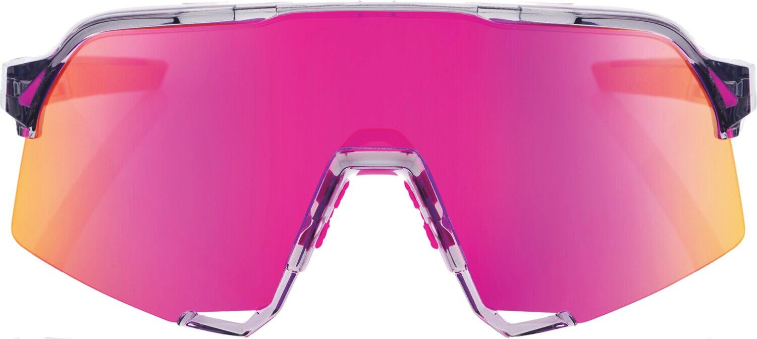 Occhiali S3 Polished Translucent Grey - Purple Multilayer Mirror Lens 2/3