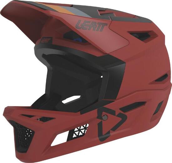 Casque VTT intégral Gravity 4.0 ventilé et certifié Downhill Red pour homme