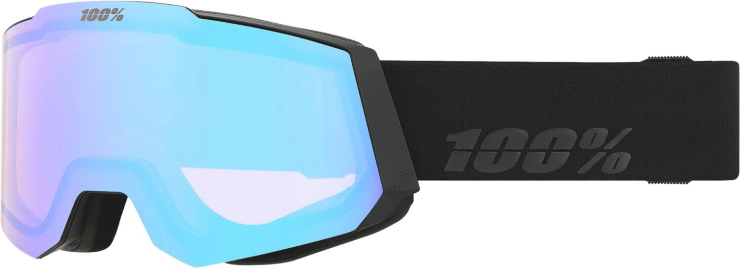 SNOWCRAFT HiPER Goggle Black/Green - Mirror Green Lens 2/4