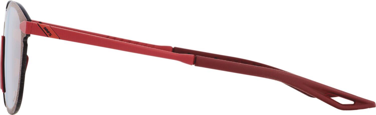 LEGERE ROUND - Soft Tact Crimson - HiPER Silver Mirror Lens 3/3