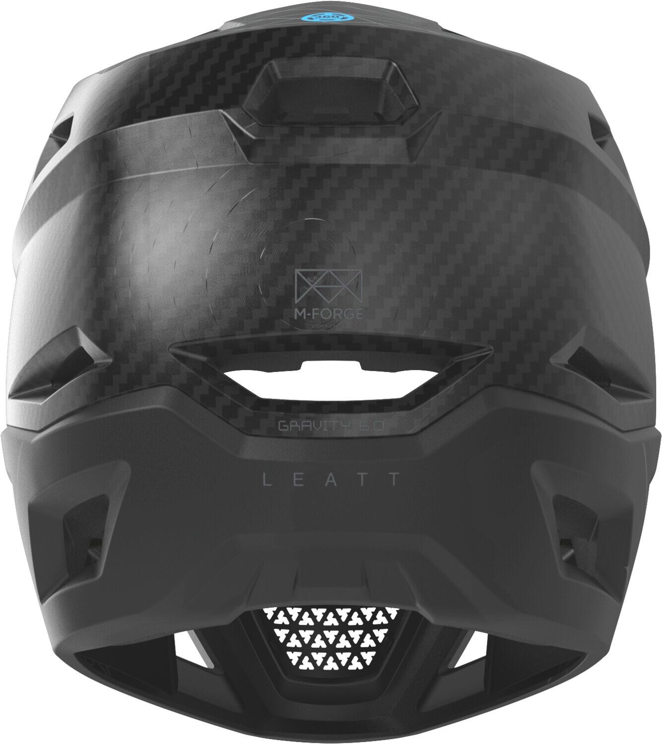 Casque MTB Gravity 6.0 avec coque en carbone et certifié DH Noir Unisexe 4/7