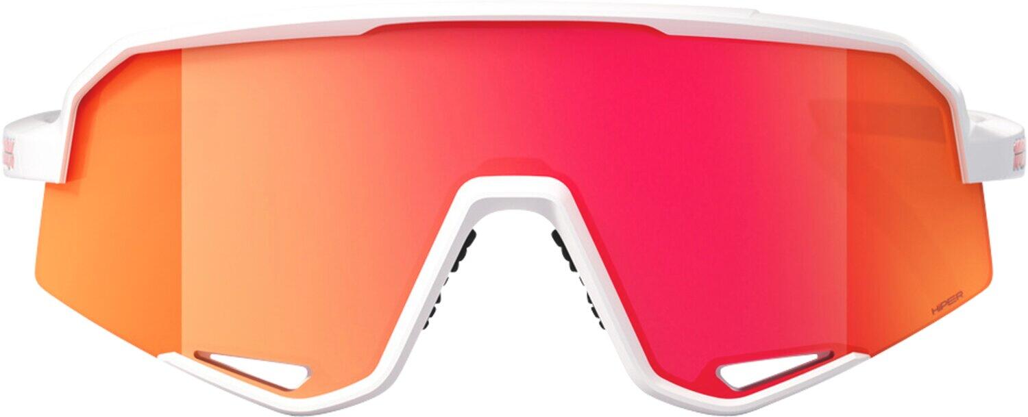 Glasses Slendale - Soft Tact White - HiPER Red Multilayer Mirror Lens 2/4