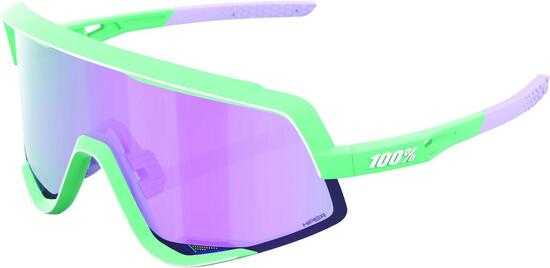 Lunettes Glendale Soft Tact Mint - HiPER Lavender Mirror Lens