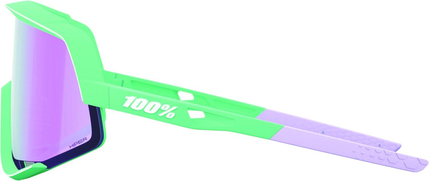Lunettes Glendale Soft Tact Mint - HiPER Lavender Mirror Lens 3/3