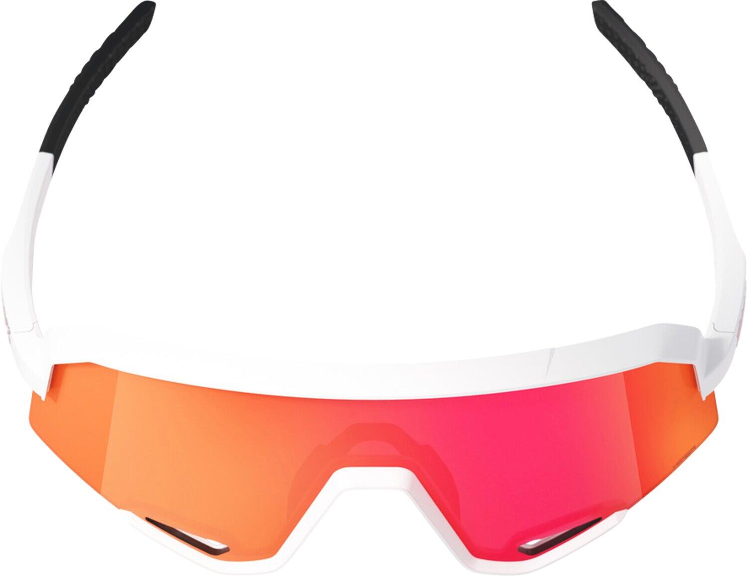 Glasses Slendale - Soft Tact White - HiPER Red Multilayer Mirror Lens 4/4