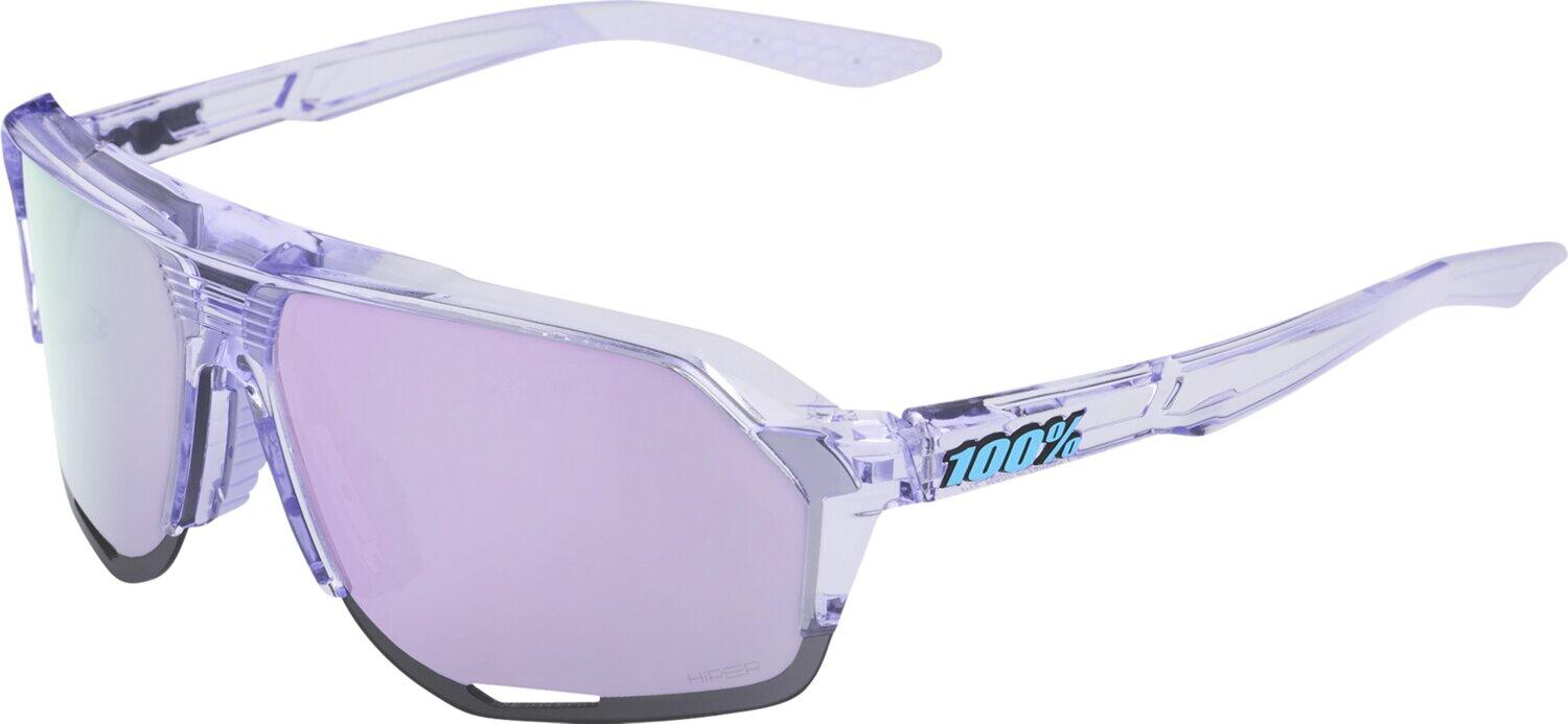 100% Goggles - Norvik - Polished Translucent - Hiper Lavender Violet Mirror Lenz 2/5
