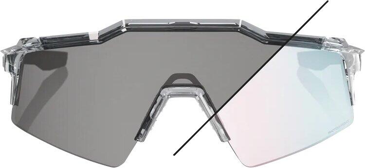 Brille Speedcraft SL - Polished Translucent Grey - Rose Gold Photochromic Mirror 2/4