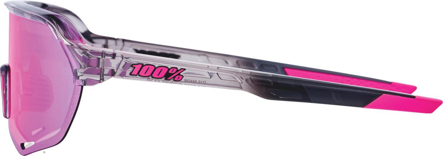 Glasses S2 Polished Translucent Grey -Purple Multilayer Mirror Lens 3/3