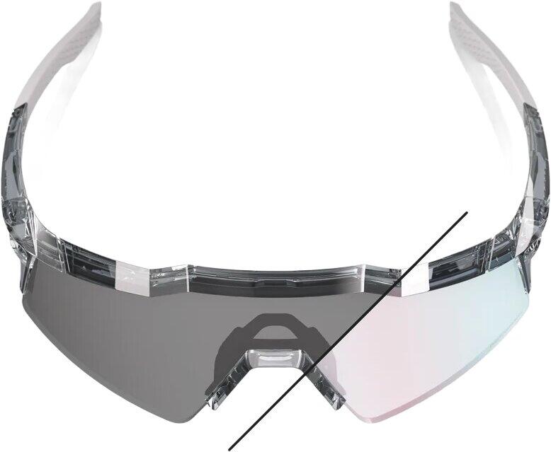 Brille Speedcraft SL - Polished Translucent Grey - Rose Gold Photochromic Mirror 4/4