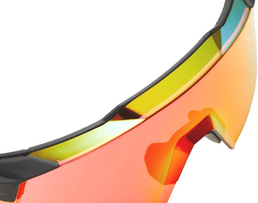 Glasses Aerocraft - Soft Tact Black - HiPER Red Multilayer Mirror Lens 5/5